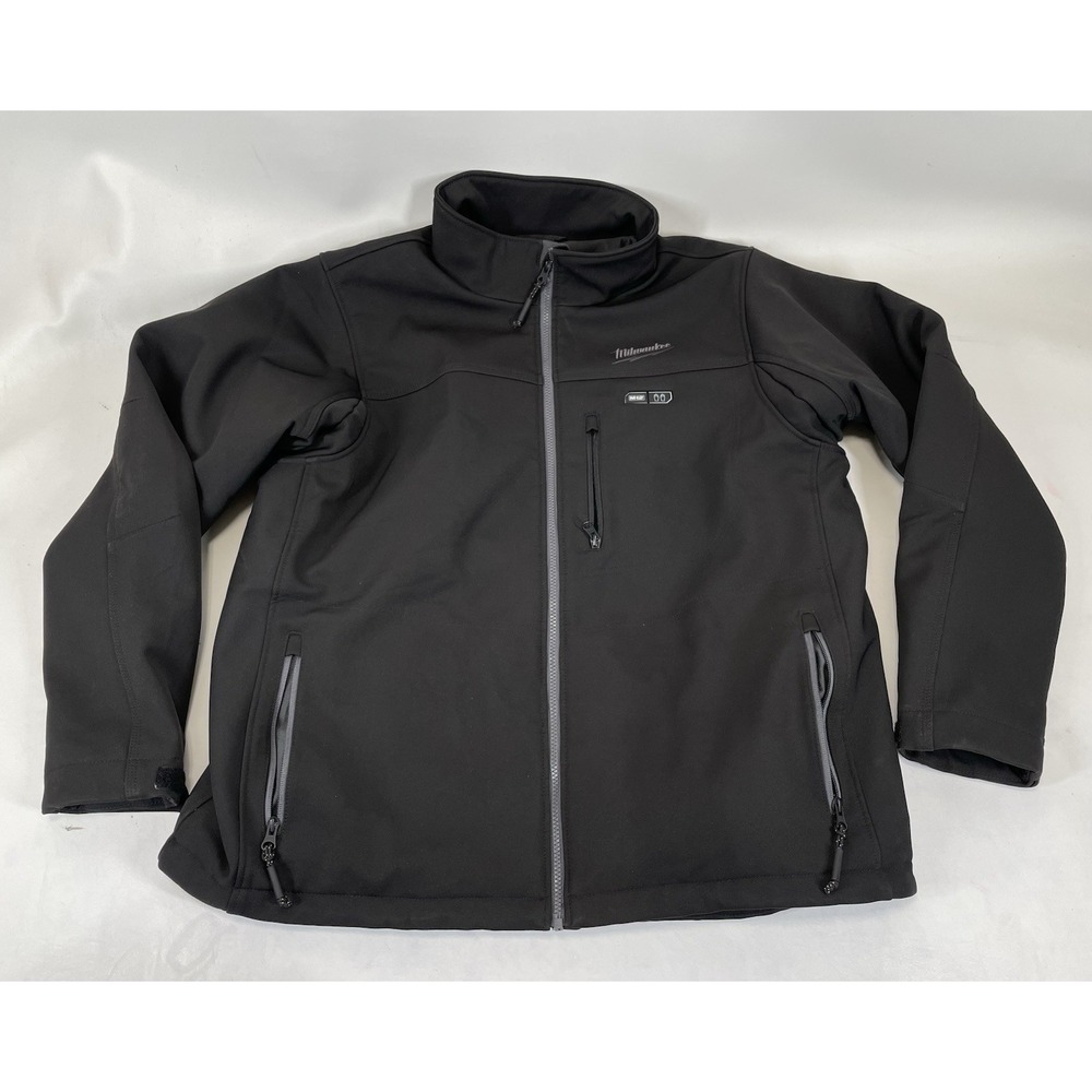 Milwaukee Mens Black M12 Heated Gear Jacket Size XL Complete With Battery